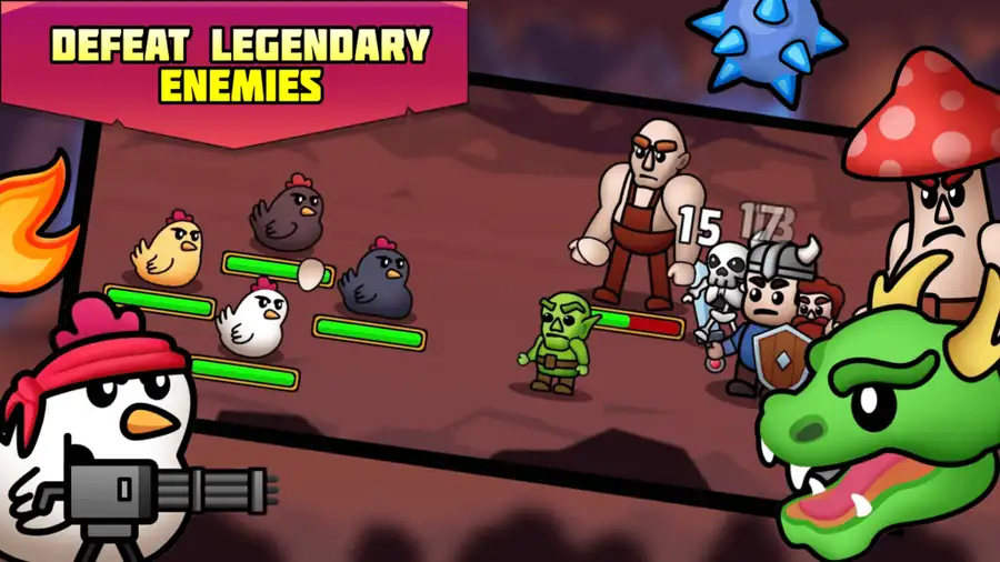   Legend of Chicken SellUnitySourceCode  screenshot 4