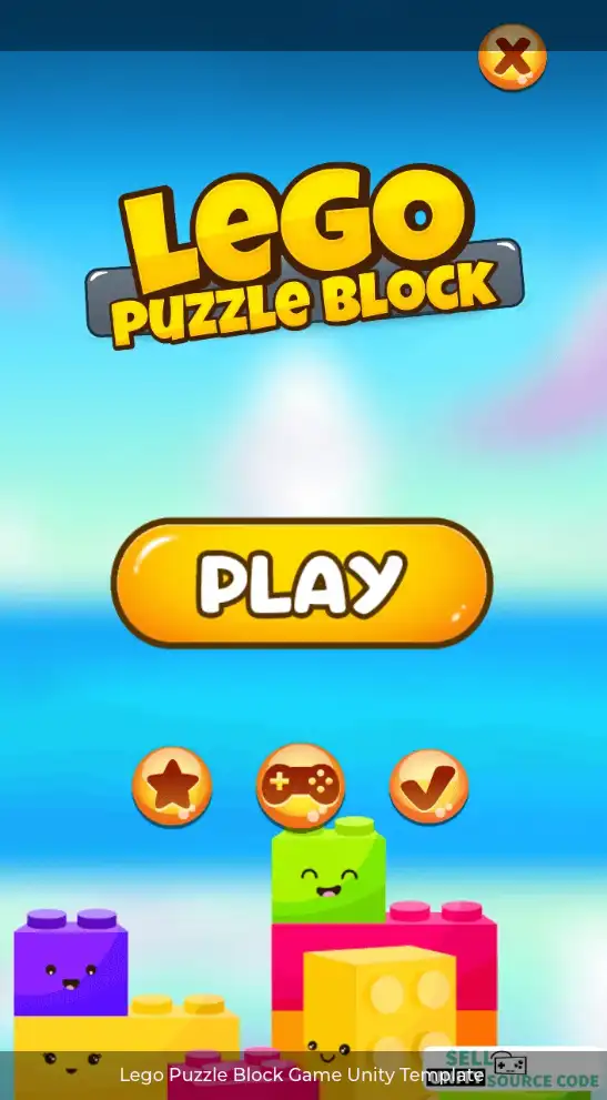 Lego Puzzle Block SellUnitySourceCode screenshot 5