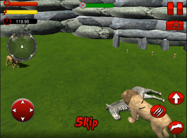 Lion Games Jungle King Animal Simulator Unity Game screenshot 4