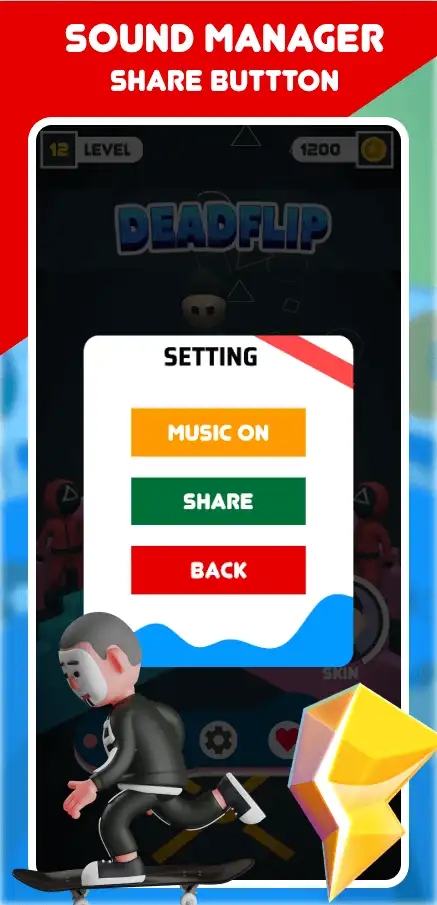 Longboard crasher SellUnitySourceCode screenshot 5