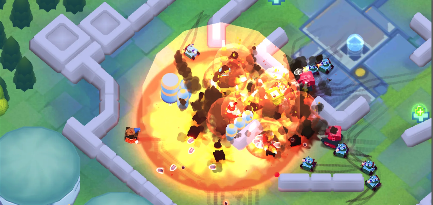 Loony Tanks Unity Source Code – Arcade Tank Battle Game Template for Android &amp; iOS screenshot 8