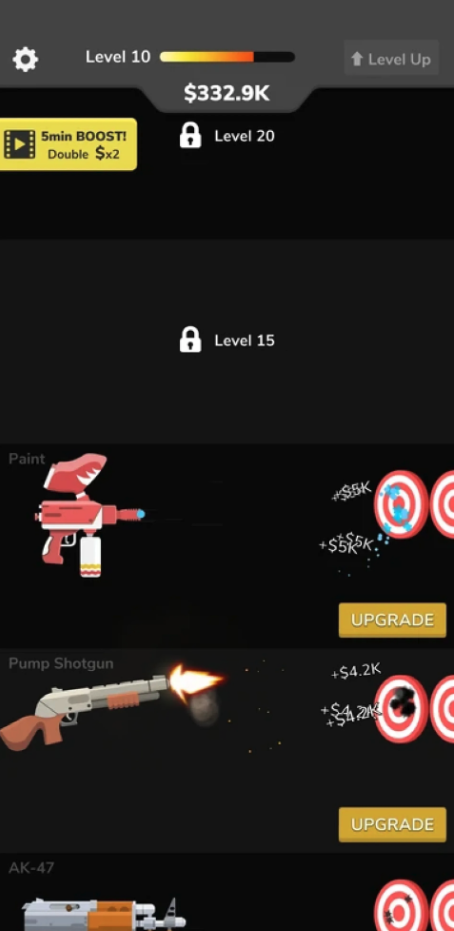 Lord of Gun: Money Clicker Tycoon Unity Source Code – Idle Factory Simulator Game screenshot 3