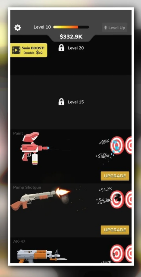 Lord of Gun: Money Clicker Tycoon Unity Source Code – Idle Factory Simulator Game screenshot 8