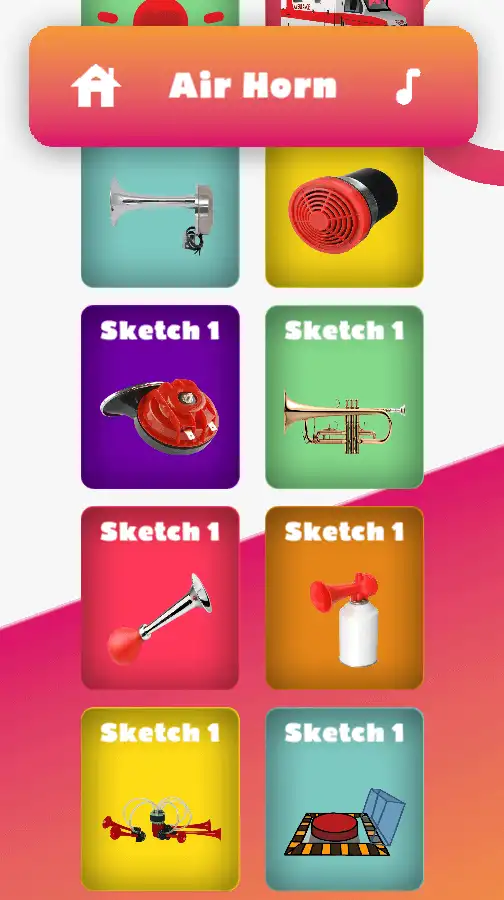 Loud Air Horn Prank – Real Sound Simulator – SellUnitySourceCode.com screenshot 3
