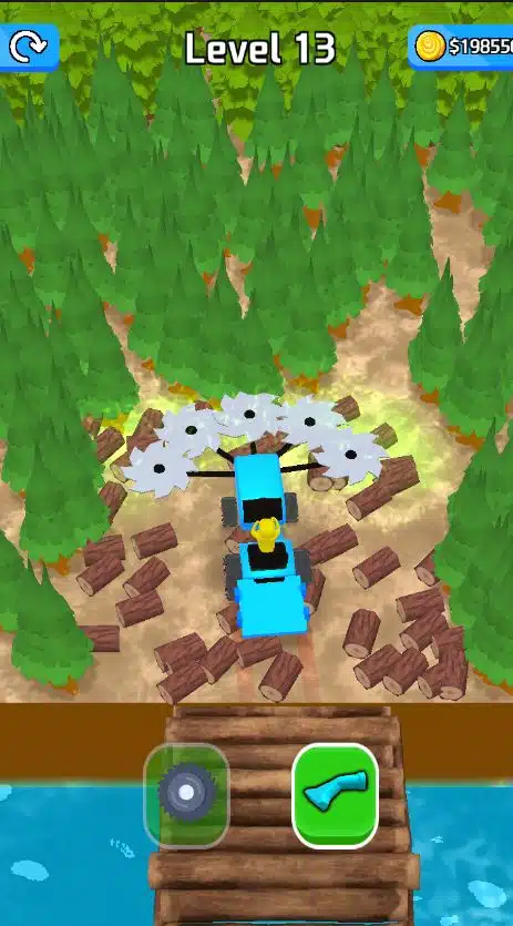 Lumber Harvest Tree Cutting Game Unity Source Code screenshot 3