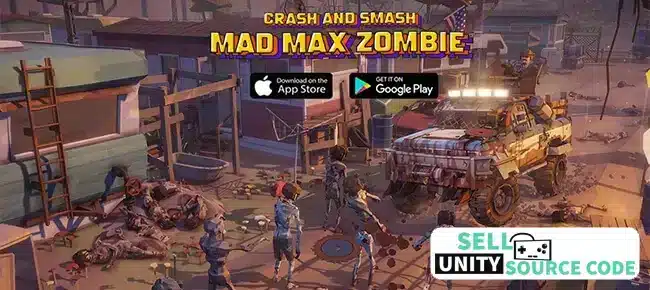 Mad Max Zombie : Crash and Smash SellUnitySourceCode screenshot 2