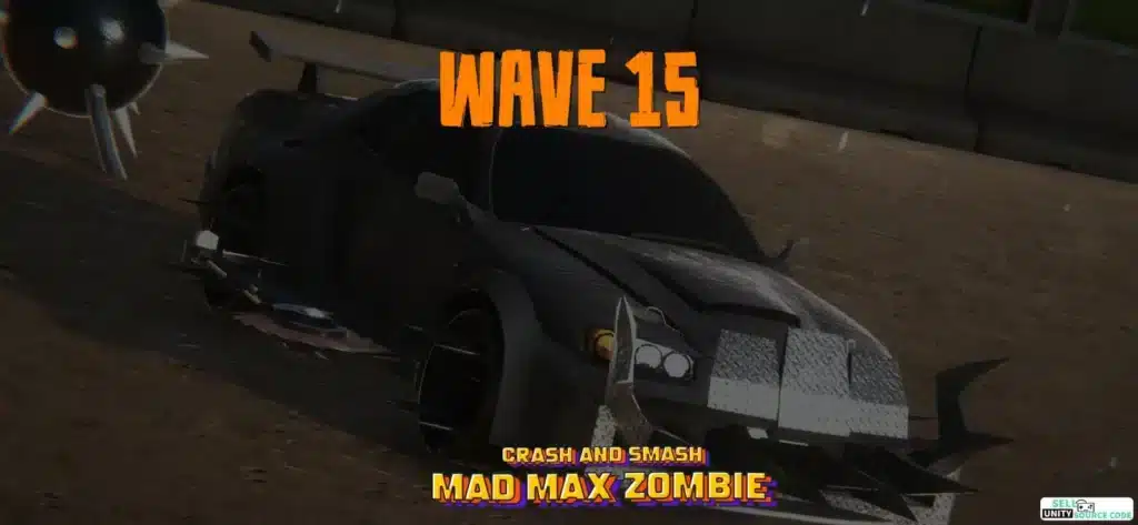 Mad Max Zombie : Crash and Smash SellUnitySourceCode screenshot 5
