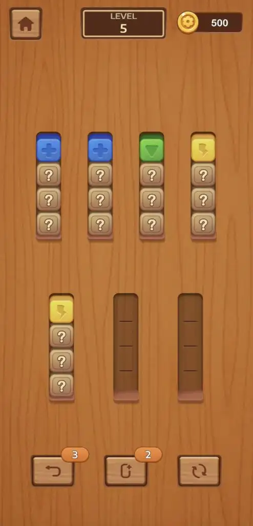 Magic Block Sort – Unity Source Code screenshot 2