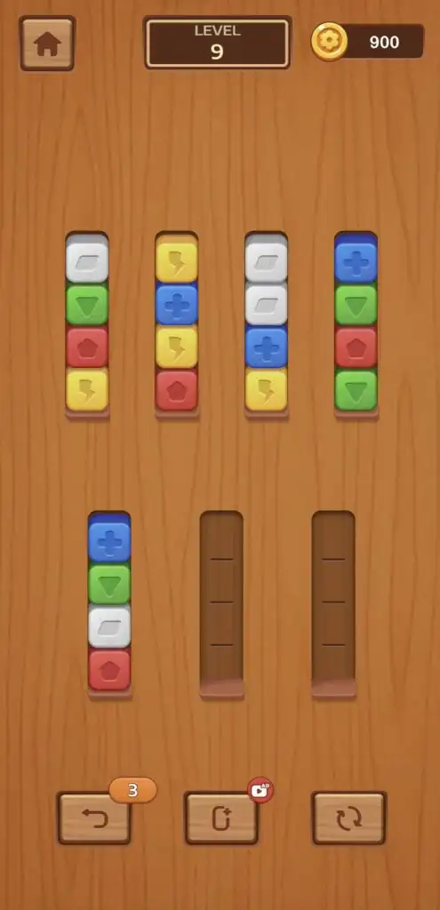 Magic Block Sort – Unity Source Code screenshot 5