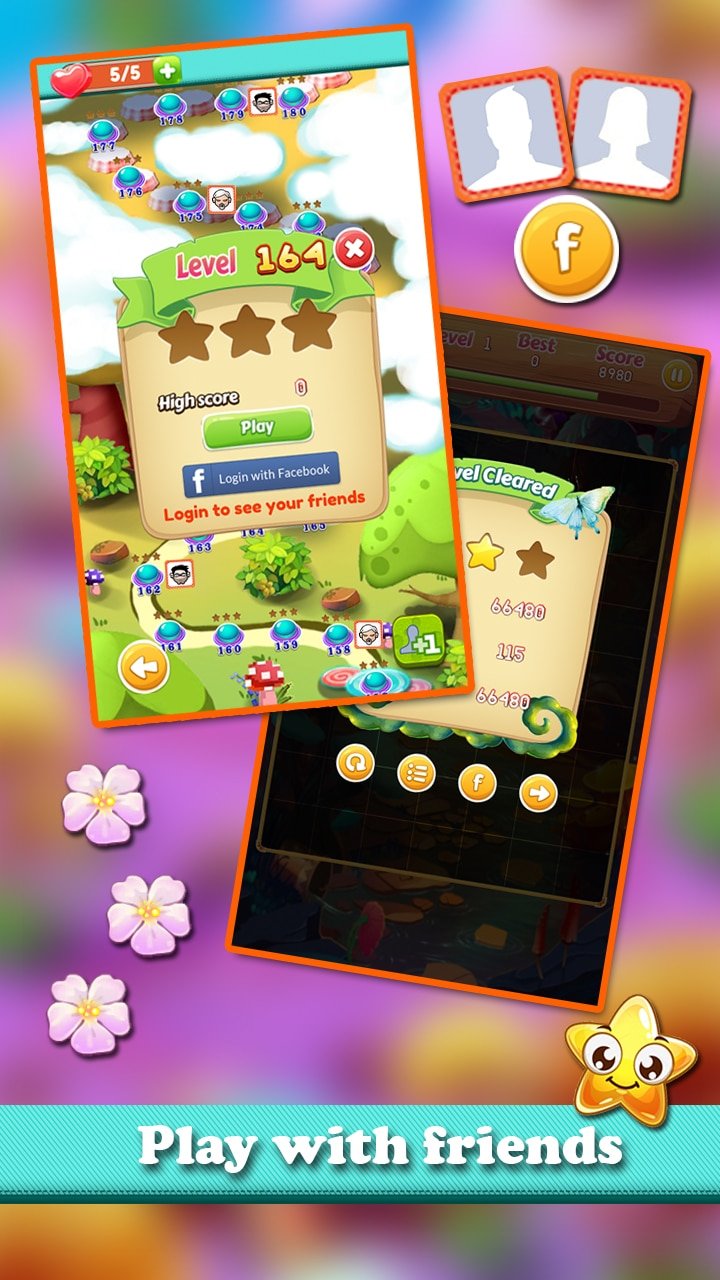 Magic Forest-Match 3 Puzzle – Unity 2020.3.3f1- 64 SellUnitySourceCode screenshot 4