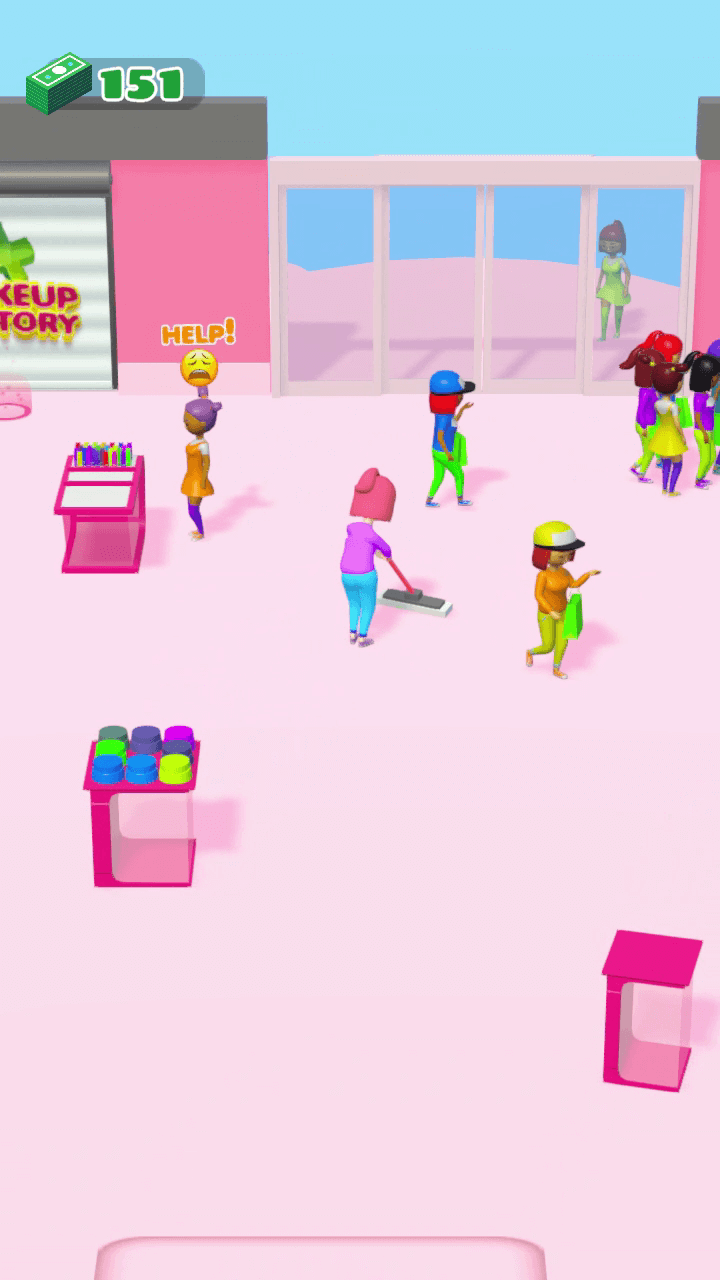 Makeup Store – IDLE Arcade SellUnitySourceCode screenshot 2
