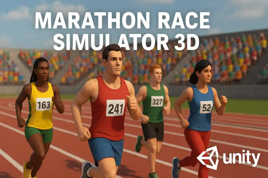 Marathon Race Simulator 3D source code