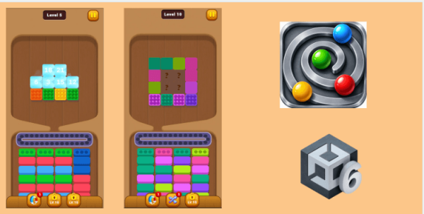 Marble Ball Sort Unity Source Code – Color Sorting Puzzle Game with Level Editor screenshot 3
