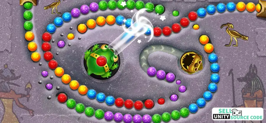 Marble Zuma Deluxe SellUnitySourceCode screenshot 4