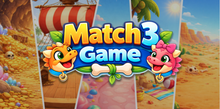 Match-3 Puzzle Framework Unity Source Code – Complete Match 3 Game Kit with Level Editor | sellunitysourcecode.com screenshot 6