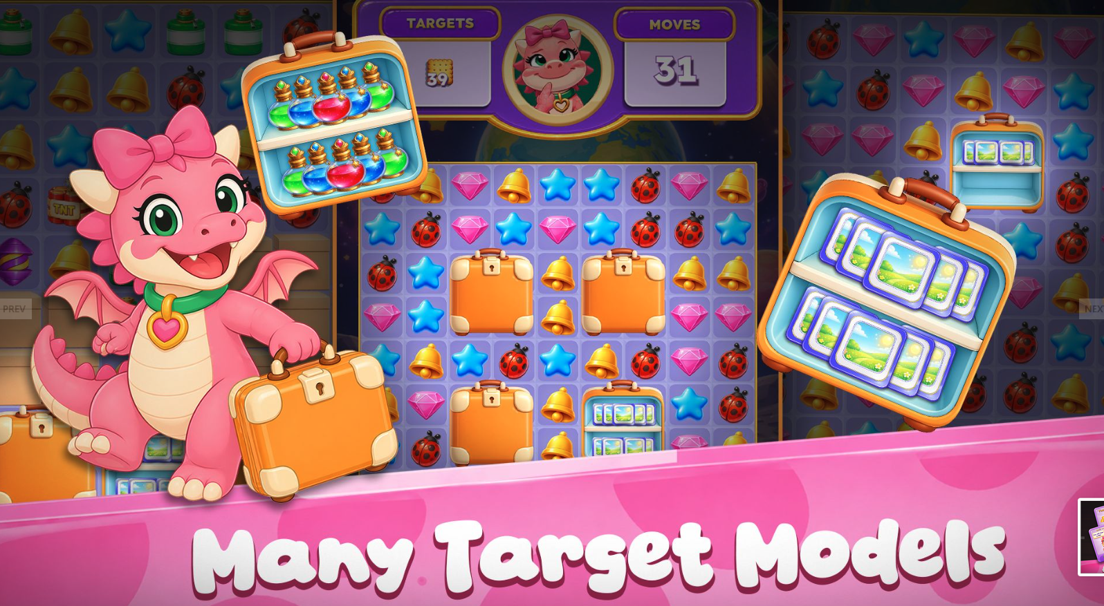 Match-3 Puzzle Framework Unity Source Code – Complete Match 3 Game Kit with Level Editor | sellunitysourcecode.com screenshot 14