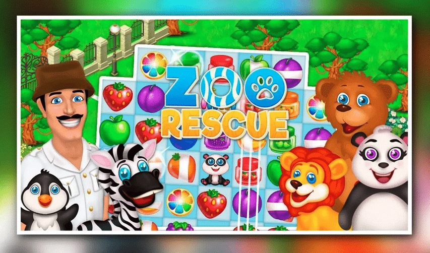 Match 3 Puzzle Wildlife Rescue source code