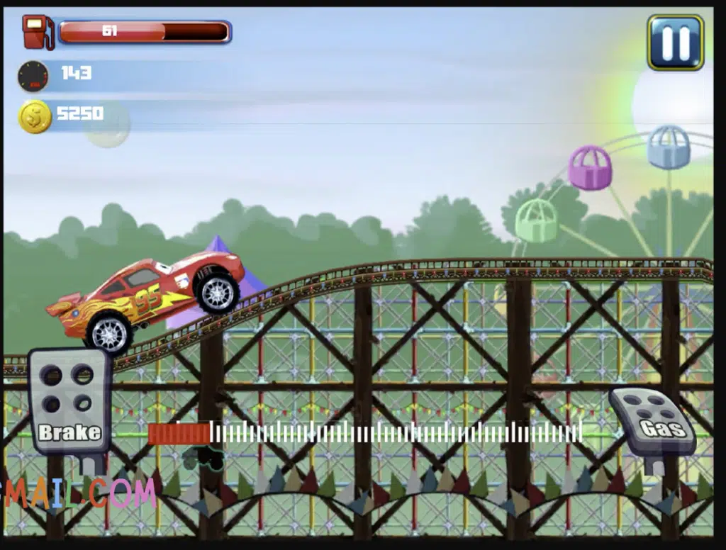 Mc Queen Hill Climb Unity Sourcecode screenshot 2
