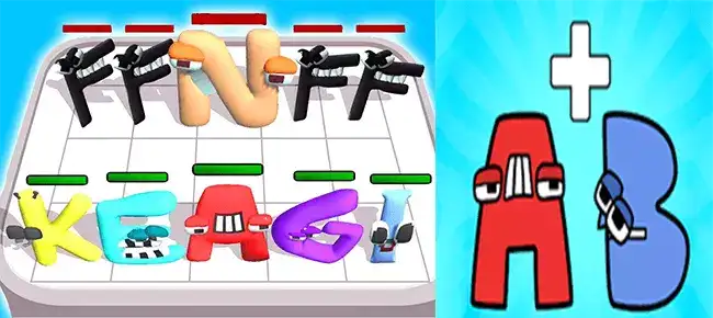 Merge Alphabets Lore 3D SellUnitySourceCode source code