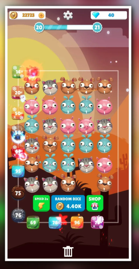 Merge Animals Tower Defense screenshot 9