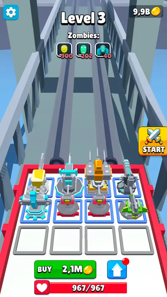 Merge Artillery Defense Zombie SellUnitySourceCode screenshot 2