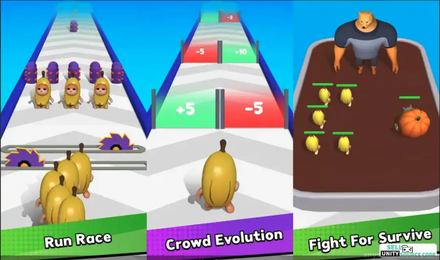 Merge Banana Cat SellUnitySourceCode source code
