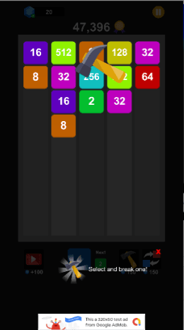 Merge Block Number Unity Source Code – Endless 2048 Merge Puzzle Game screenshot 6