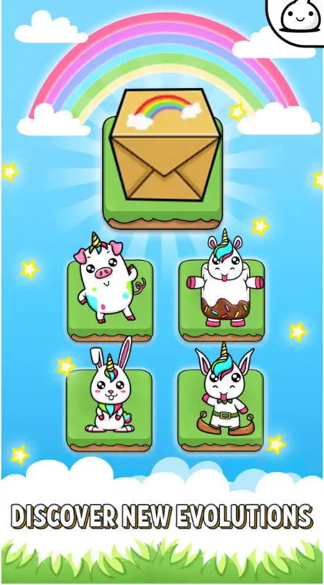 Merge Heroes – Kawaii Idle Evolution Clicker Game screenshot 4