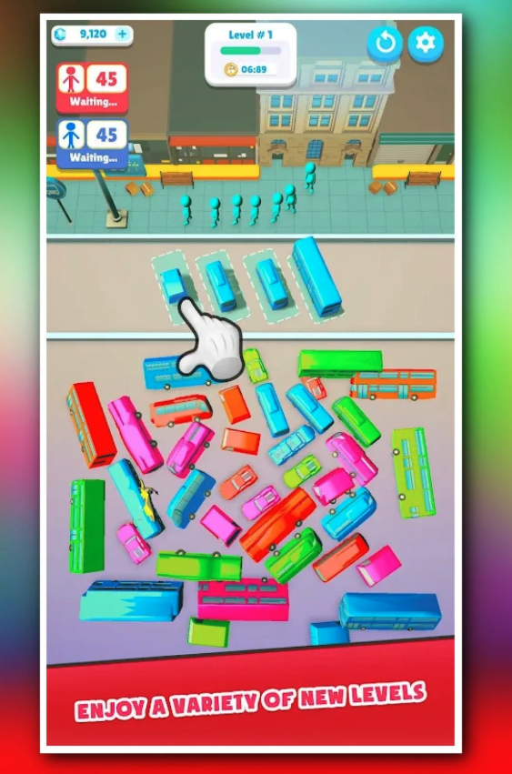 Merge Jam - Bus Merge screenshot 3