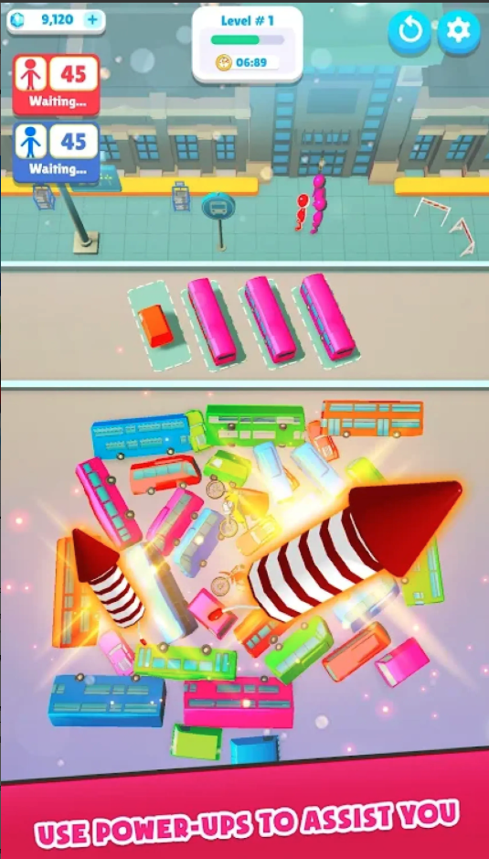 Merge Jam - Bus Merge screenshot 4