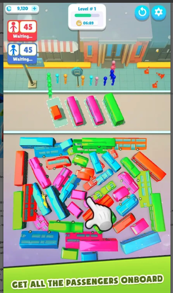 Merge Jam - Bus Merge screenshot 6