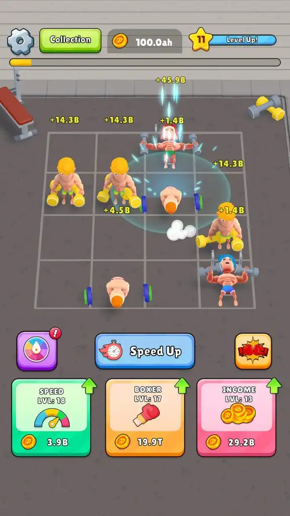 Merge Muscle Tycoon MMA Boxing SellUnitySourceCode screenshot 5