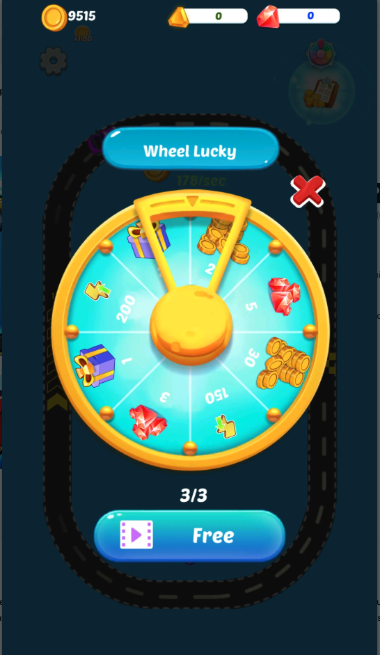 Merge Speed Cars Unity Source Code – Addictive Car Merge Tycoon Game Template screenshot 5