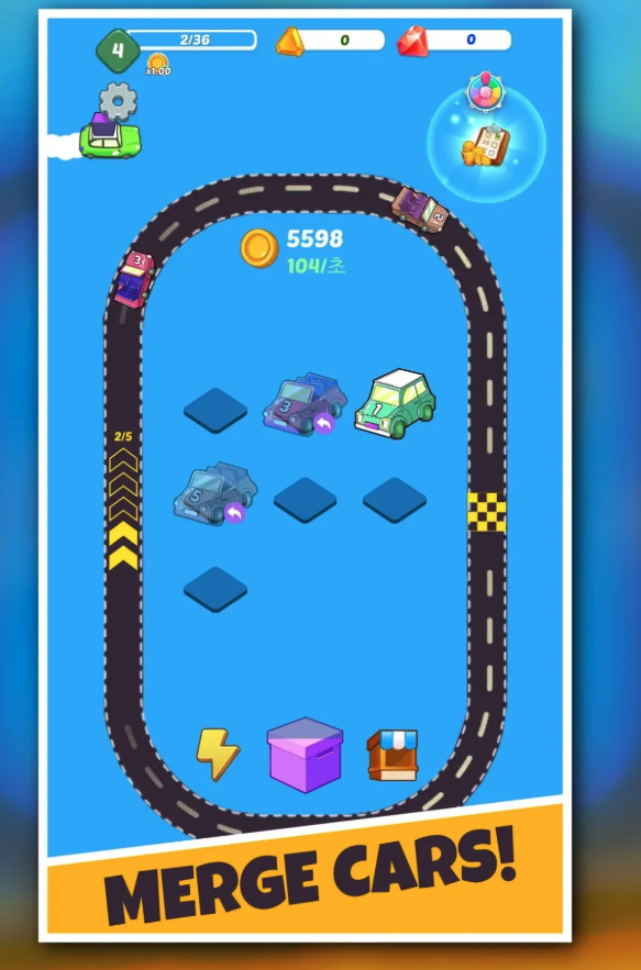 Merge Speed Cars Unity Source Code – Addictive Car Merge Tycoon Game Template screenshot 7