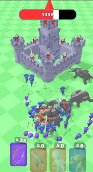 Merge War: Stickman Battle Unity Game Source Code – Merge Strategy War Game screenshot 5