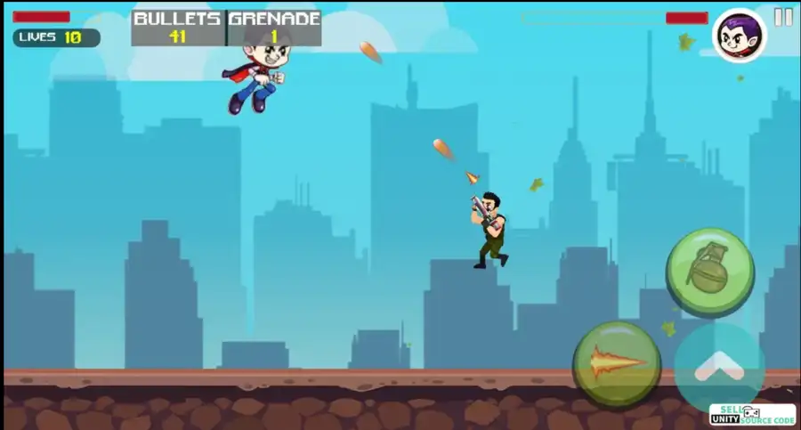 Metal Soldier - Dynamic Shooter Unity Template SellUnitySourceCode source code