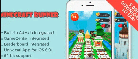 Minecraft Runner SellUnitySourceCode source code