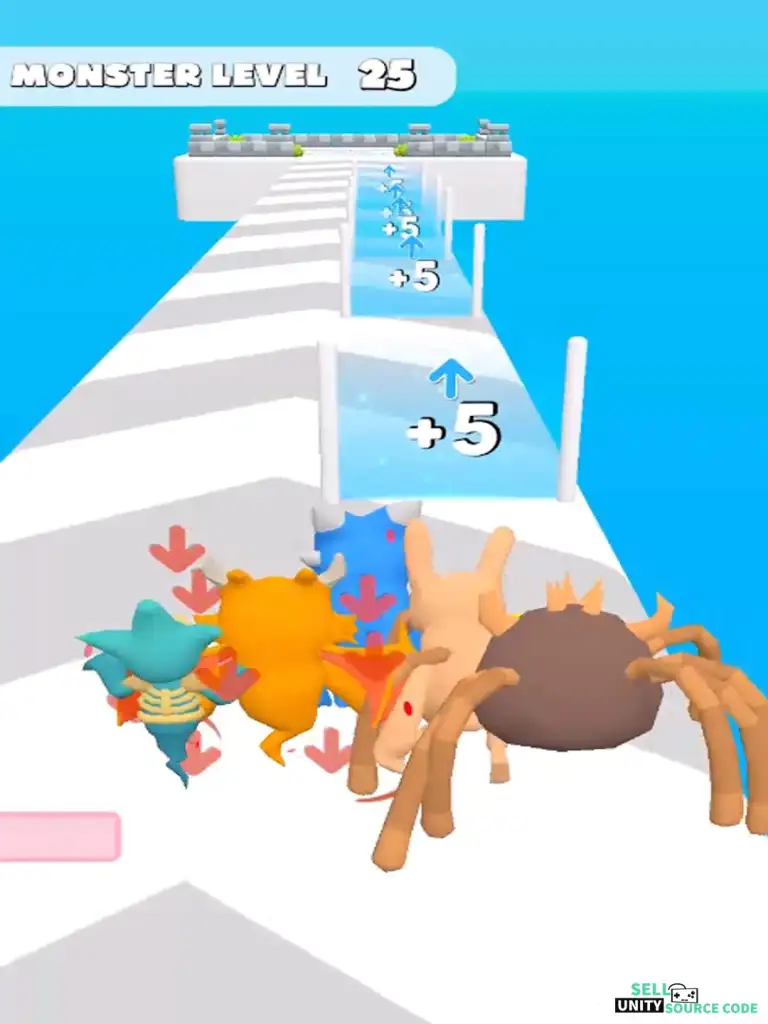 Mixing Monsters  SellUnitySourceCode screenshot 4