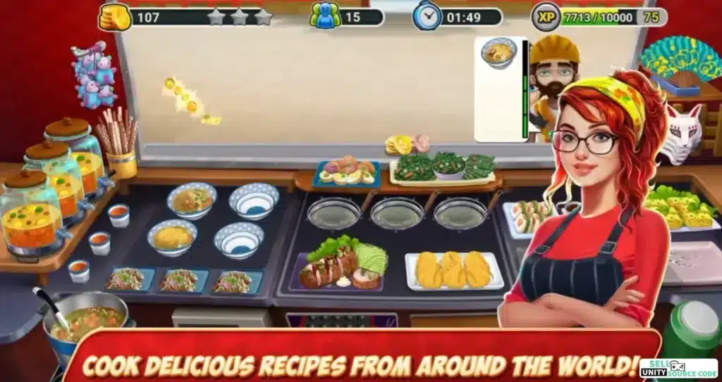 Mobile Kitchen Maestro™ – Gastronomy Adventures 2024 SellUnitySourceCode🍽🔥 screenshot 5