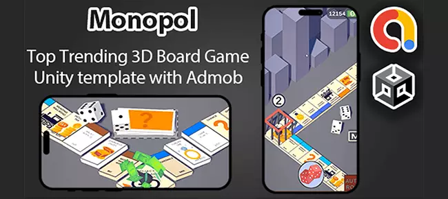 🎲 Monopol – Complete 3D Board Game Template (SellUnitySourceCode) source code