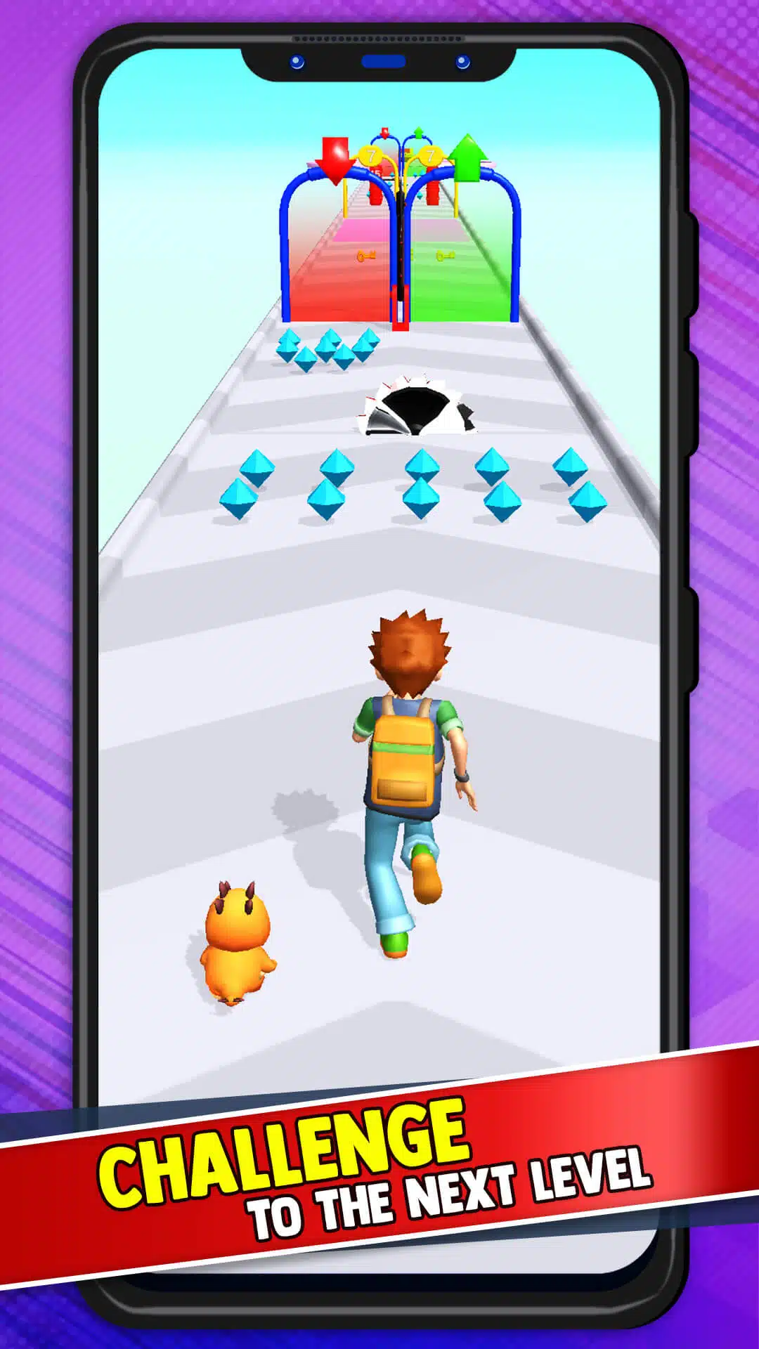 Monster Friends Runner 3D- New Top Trending Unity Game screenshot 5