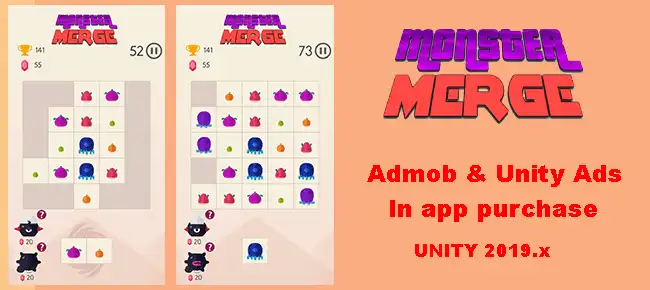 Monster Merge – Match, Combine & Create New Monsters!SellUnitySourceCode source code