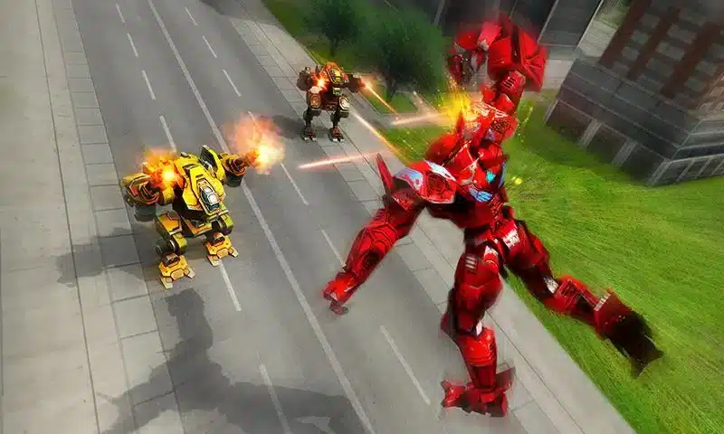Monster Robot Hero City Battle SellUnitySourceCode screenshot 2