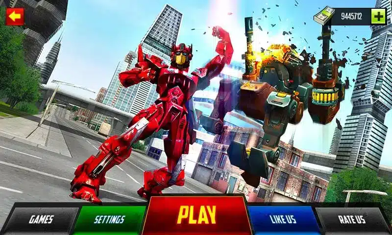 Monster Robot Hero City Battle SellUnitySourceCode screenshot 3