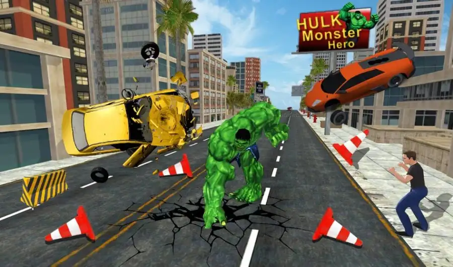 Monster Super Heroes : Incredible Fight In City SellUnitySourceCode