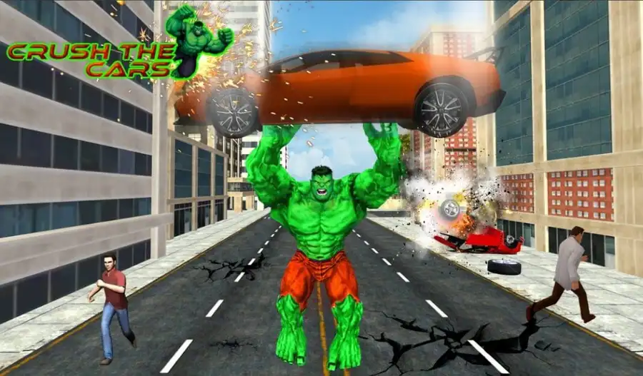 Monster Super Heroes : Incredible Fight In City SellUnitySourceCode screenshot 4
