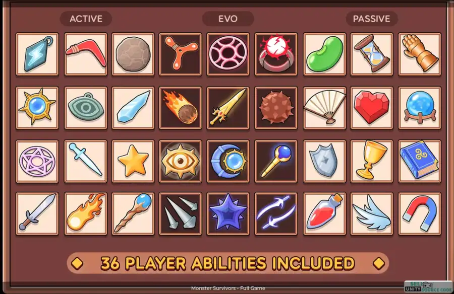Monster Survivors - Full Game SellUnitySourceCode screenshot 4