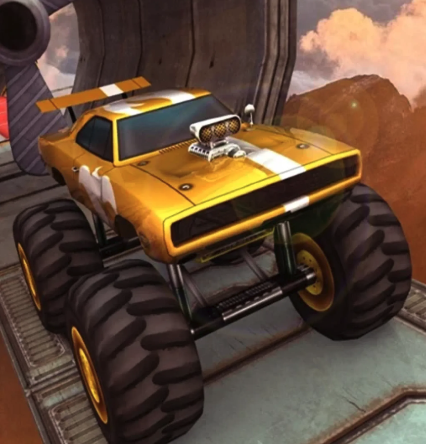 Monster Truck Stunt Game 3D screenshot 2