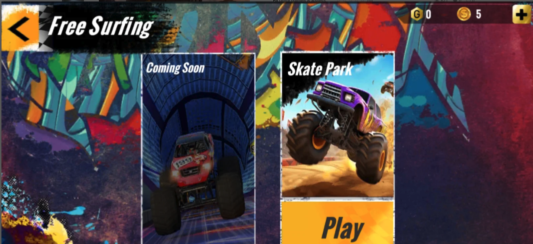 Monster Truck Stunt Game 3D screenshot 7
