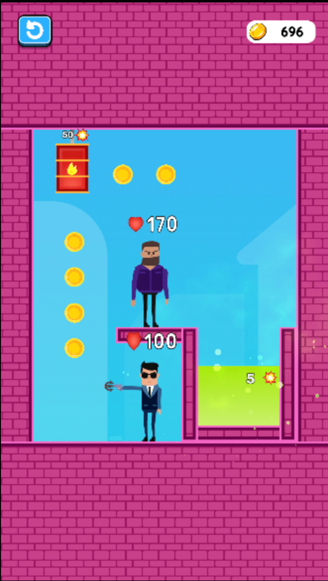 Mr. Hero SellUnitySourceCode screenshot 2